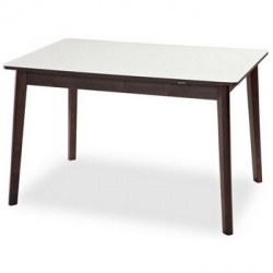 Обеденный стол «PRANZO BOSCO 110 VEBI венге/белое»